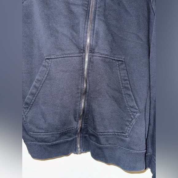 Nike women’s black full zip hooded sweatshirt S athleisure athletic gym - Picture 5 of 9